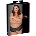 Kalhotky bez rozkroku z jemné květinové krajky Cottelli CURVES – Zboží Dáma