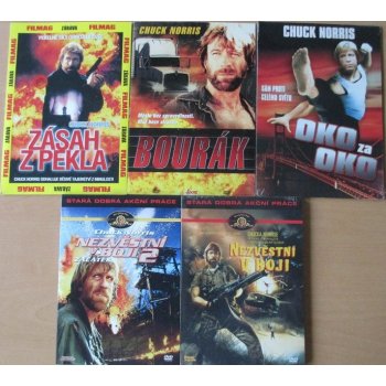 Kolekce Chuck Norris - 7 DVD