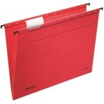 Leitz Závěsné desky ALPHA® typu V, červená, A4, karton, LEITZ ,balení 25 ks 320325 – Zboží Živě