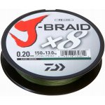 Daiwa šňůra J-Braid X8 150m 0,22mm 17kg Dark Green – Zboží Dáma