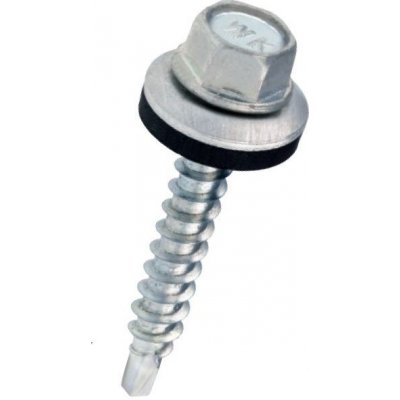Farmářský šroub s Al podložkou 4,8 x 20 mm pozink – Sleviste.cz