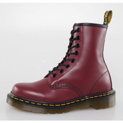 Dr. Martens 8 dírkové červená fialová – Zboží Mobilmania