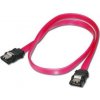 PC kabel PremiumCord 0.5m kabel SATA 1.5/3.0 GBit/s su zapadkou kfsa-11-05