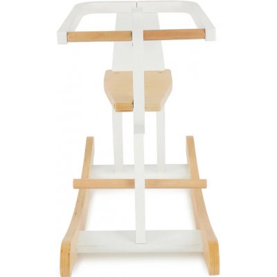 Bieco Dřevěný houpací kůň s bezpečnostním rámem – Sleviste.cz