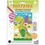 ARGUS Kreativní tvoření mozaika z barevných kamínků- dinosaurus 19350003 – Zboží Dáma