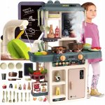 Majlo Toys kuchyňka se zvuky a párou Little Chef šedá – Zboží Mobilmania