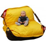 BeanBag 189x140 duo brown yellow – Zbozi.Blesk.cz