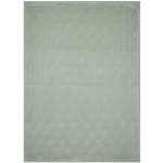 Meyco Deka do kočárku kolébky samet Knots Stone Green – Sleviste.cz