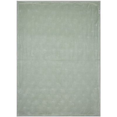 Meyco Deka do kočárku kolébky samet Knots Stone Green – Sleviste.cz