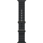 Apple Watch 49mm černý Oceánský řemínek - provedení z přírodního titanu MXTL3ZM/A – Zboží Živě