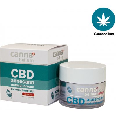 Cannabellum CBD pleťový krém na akné 50 ml – Sleviste.cz