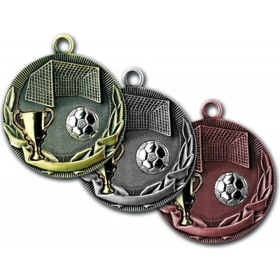 4058 Medaile fotbal průměr 5 cm – Zboží Dáma