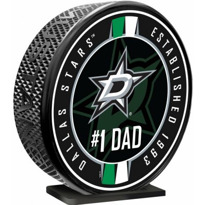 Mustang Puk Dallas Stars NHL 8" MEGA Puck #1 Dad Ribbon – Hledejceny.cz