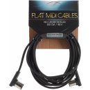 RockBoard Flat MIDI Cable 60 cm Black
