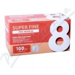 Super Fine jehly pro inzul.pera 8 mm 30G 100 ks – Zboží Dáma