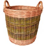 HRADIL Proutěný koš na dřevo a slámu kulatý 50 x 55 cm přírodní – Sleviste.cz