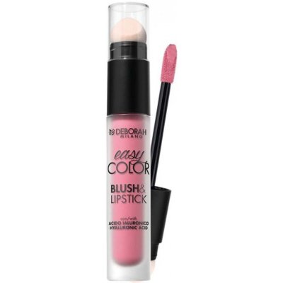 Deborah Milano tekutá tvářenka a rtěnka 2v1 Easy Color 02 Cold Rose 4,5 g – Zboží Dáma