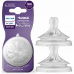 Philips Avent savička Natural Response 1 první průtok 2 ks transparentní – Zboží Dáma
