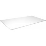 ZLKL De0093 Stolová deska bílá 160 x 80 x 2,5 cm – Sleviste.cz
