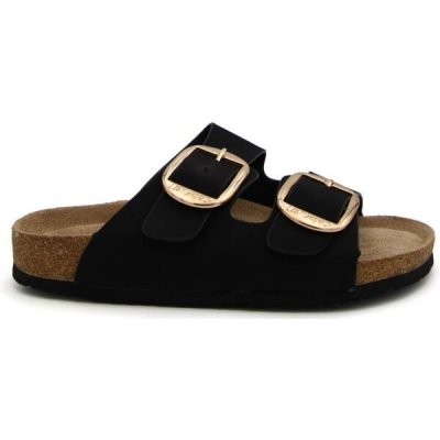 Lee Cooper Slide dámské pantofle černá – Zboží Mobilmania