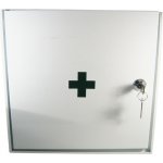 Štěpař lékárnička nástěnná kovová 30 x 30 x 15 prázdná – Zboží Dáma