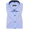 Pánská Košile Eterna Comfort Fit košile "Pinpoint " s krátkým rukávem modrá 8100K137_12