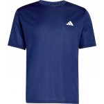 adidas pánské triko WE BASE TEE tmavě modrá stříbrná – Zboží Dáma