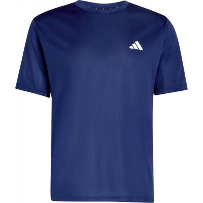 adidas pánské triko WE BASE TEE tmavě modrá stříbrná – Zboží Dáma