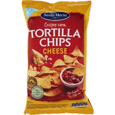 Santa Maria Tortilla chips sýrové 185g