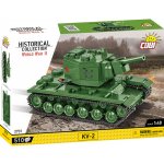 COBI 2731 World War II Ruský těžký tank Kliment Voroshilov KV-2 1:48 – Sleviste.cz