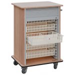 DEXTER 25 ABS vozík boxový, roletový, 1180x780x620 mm, dub bardolino – Hledejceny.cz