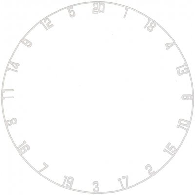 Číselník na sisalový terč Bull's Focus II – Sleviste.cz