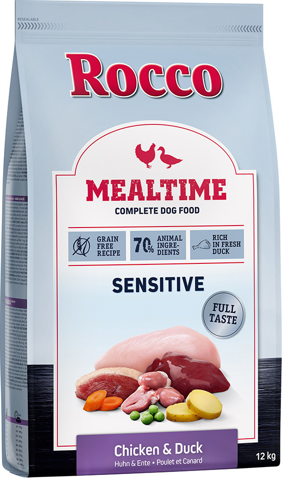 Rocco Mealtime sensitive kuřecí a kachní 2 x 12 kg