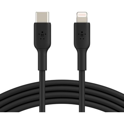 Belkin CAA003bt1MBK USB - C - Lightning, 1m, černý – Zbozi.Blesk.cz