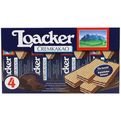 Loacker Sušenky klasické kakaové (4x45 g) 180 g – Sleviste.cz