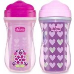 Chicco hrneček Sport termo s brčkem růžový 266 ml – Zboží Dáma