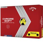 Callaway Chrome Soft Truvis žluté 3 ks – Zboží Dáma