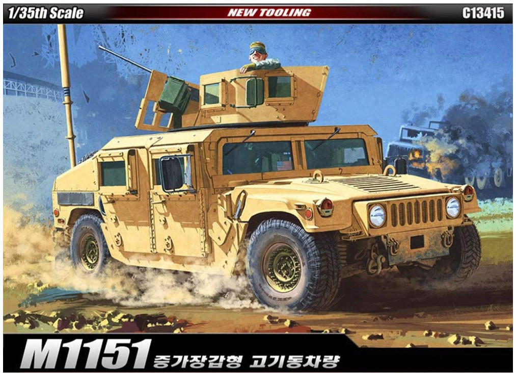 Academy Model Kit military 13415 M1151 Enhanced Armament Carrier 1:35