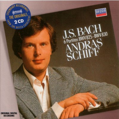 Schiff, András - J.S. Bach 6 Partitas, BWV 825 - 830 András Schiff CD – Zboží Mobilmania