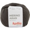 Příze Katia Merino Aran 95 Dark Brown Pletací příze