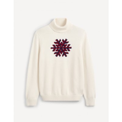 Celio svetr s rolákem Peneige smetanová – Hledejceny.cz