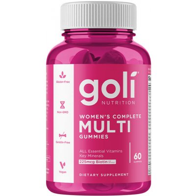 Goli Women's Complete Multi Gummies 60 Gummies – Hledejceny.cz