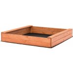 Bestent Dřevěné pískoviště s lavičkami 150 cm – Zboží Dáma