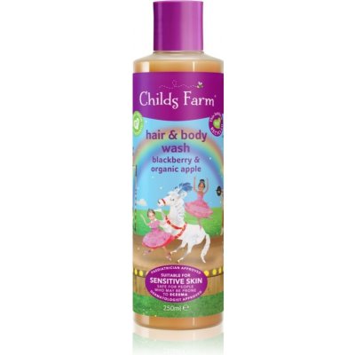 Childs Farm Hair & Body Wash mycí emulze na tělo a vlasy Blackberry & Organic Apple 250 ml – Zboží Dáma