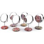 Prima obchod Kosmetické zrcátko stolní mandaly s broušenými kamínky 6 mentolová – Zboží Dáma