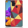 Pouzdro a kryt na mobilní telefon Samsung Pouzdro ACOVER Samsung Galaxy A21s s motivem Triangles