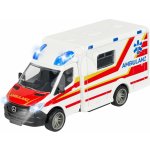 Majorette Autíčko sanitka Mercedes-Benz Sprinter Ambulance se zvukem a světlem délka 15 cm – Zbozi.Blesk.cz