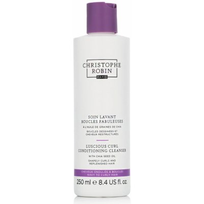 Christophe Robin Luscious Curl Conditioning Cleanser with Chia Seed Oil 250 ml – Zboží Mobilmania