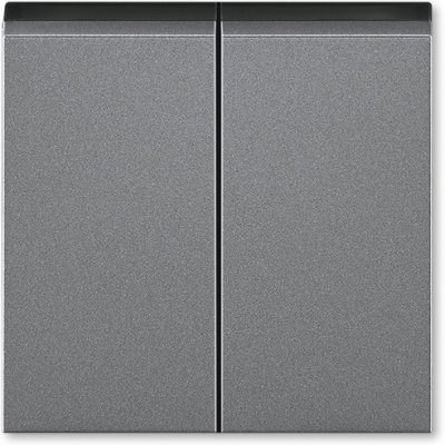 ABB Kryt dělený LEVIT M Ocelová / kouřová černá 3559H-A00652 69 – Hledejceny.cz