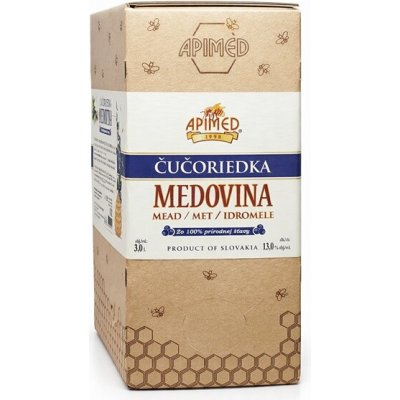 Apimed Medovina borůvková Čučoriedka 3,00 l – Sleviste.cz